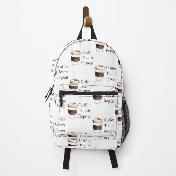 Item preview, Coffee Teach Repeat, Teacher, Homeschool designed and sold by 2ModernHippies.