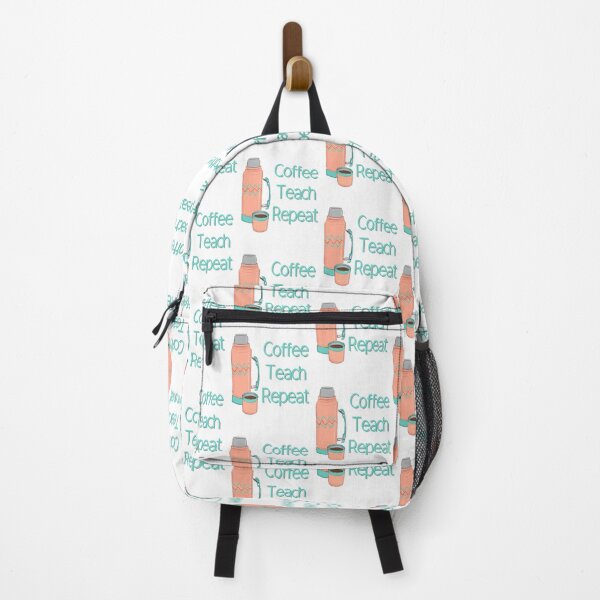 Item preview, Coffee Teach Repeat, Teacher, Homeschool designed and sold by 2ModernHippies.