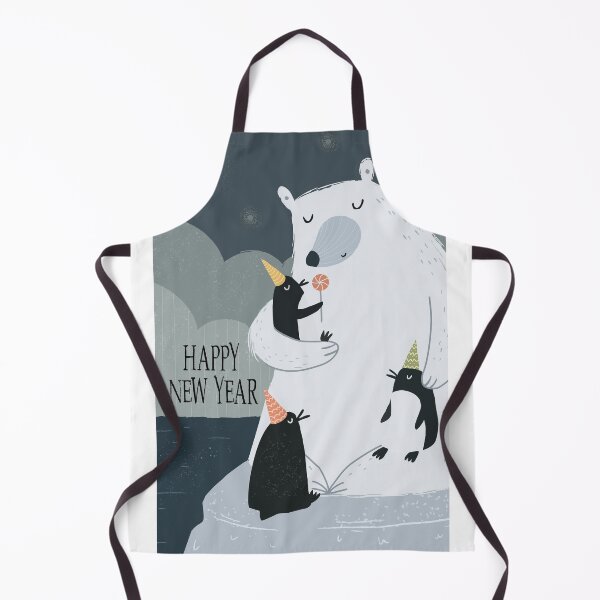 Item preview, Polar Bear and Penguins designed and sold by FinnBear.