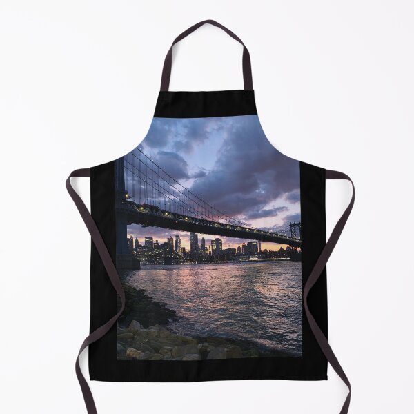 Item preview, Sunset over the Manhattan Bridge designed and sold by eleonoraingrid.