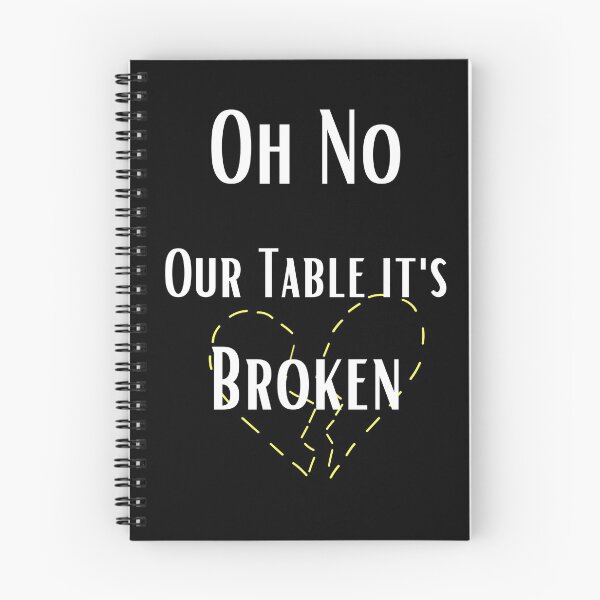 Item preview, Oh No Our Table Is Broken designed and sold by Mo2mo.