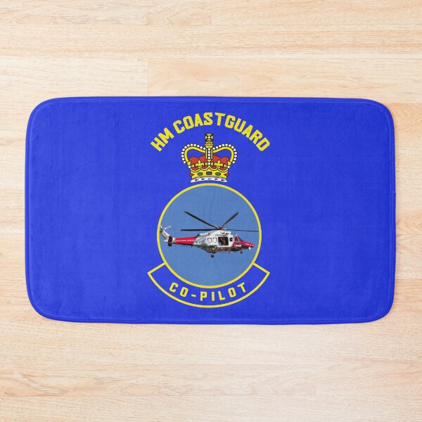Item preview, Co-Pilot - HM Coastguard rescue AugustaWestland AW189 helicopter based on coastguard insignia. designed and sold by ajtechdesigns.