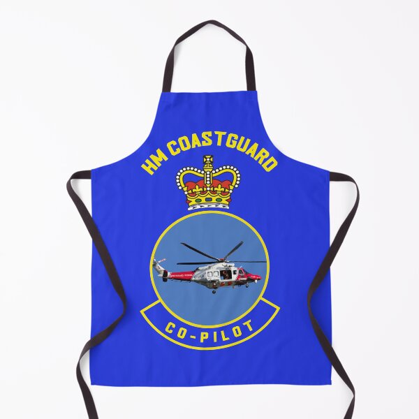 Item preview, Co-Pilot - HM Coastguard rescue AugustaWestland AW189 helicopter based on coastguard insignia. designed and sold by ajtechdesigns.