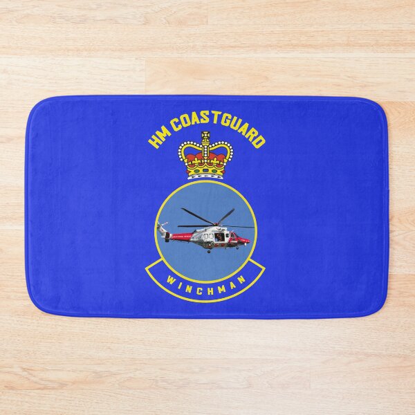 Item preview, Winchman - HM Coastguard rescue AugustaWestland AW189 helicopter based on coastguard insignia. designed and sold by ajtechdesigns.
