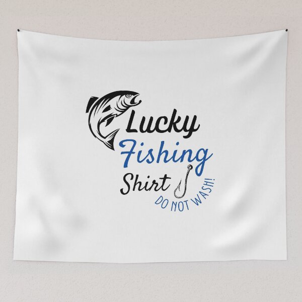 Item preview, Lucky Fishing Shirt designed and sold by 2ModernHippies.