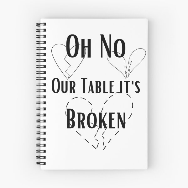 Item preview, Oh No Our Table Is Broken designed and sold by Mo2mo.