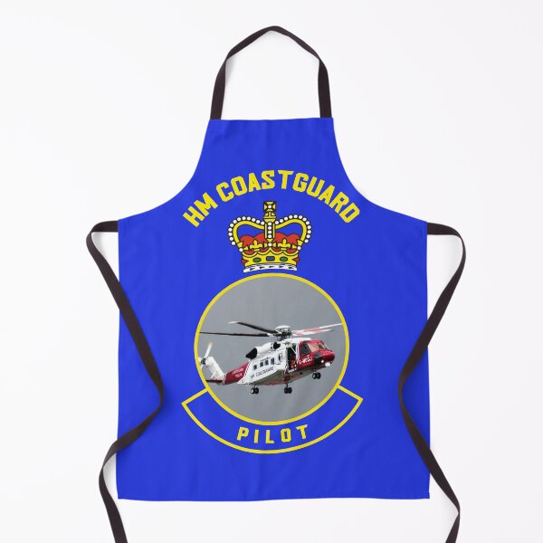 Item preview, Pilot - HM Coastguard rescue Sikorsky S-92 helicopter based on coastguard insignia. designed and sold by ajtechdesigns.