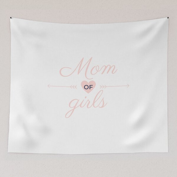 Item preview, Mom of Girls designed and sold by 2ModernHippies.