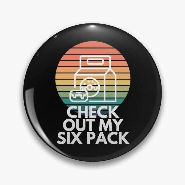 Item preview, Check Out My Six Pack Donuts Nutrition Humor designed and sold by EllConApparel.