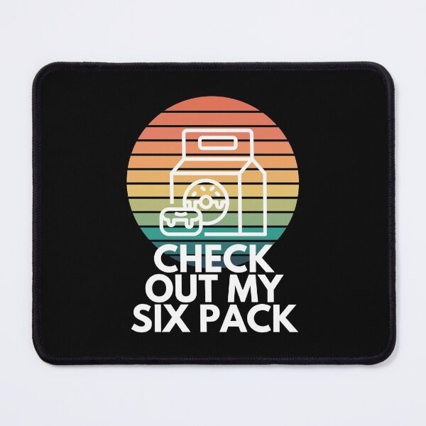 Item preview, Check Out My Six Pack Donuts Nutrition Humor designed and sold by EllConApparel.
