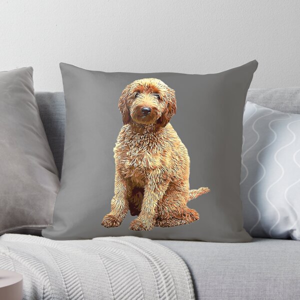 Poodle Love Square Pillow Case Cushions for Sofa Dog Cockapoo Animal 45*45cm  Pillowcase