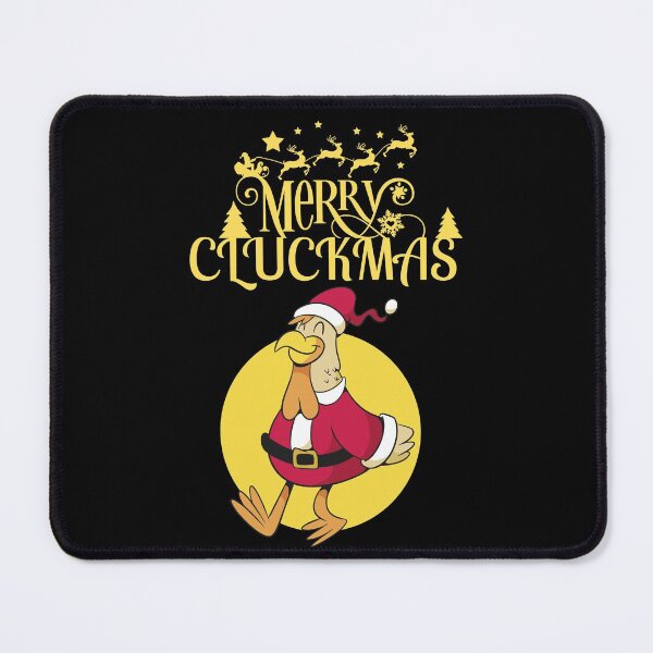 Item preview, Merry Cluckmas! Funny Christmas chicken design! designed and sold by HROC.