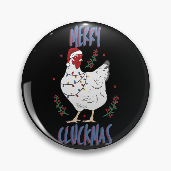 Item preview, Merry Cluckmas! Funny Christmas chicken design! designed and sold by HROC.