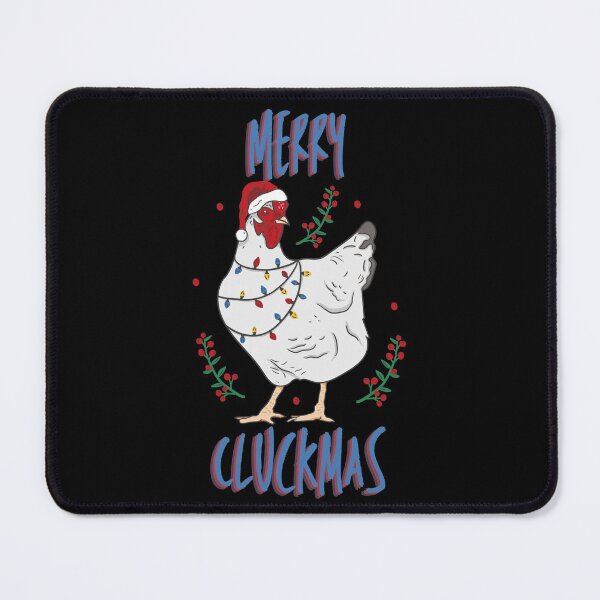 Item preview, Merry Cluckmas! Funny Christmas chicken design! designed and sold by HROC.