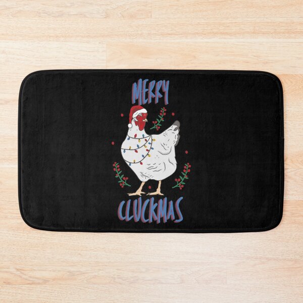 Item preview, Merry Cluckmas! Funny Christmas chicken design! designed and sold by HROC.
