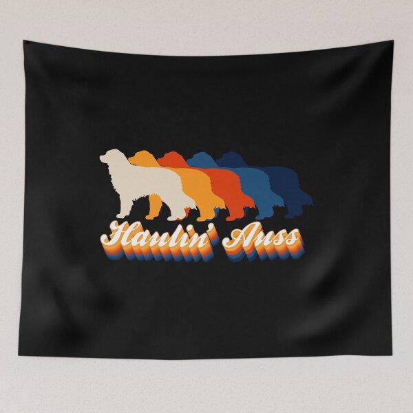 Item preview, Haulin' Auss Retro Australian Shepherd Dog designed and sold by Shop signer.