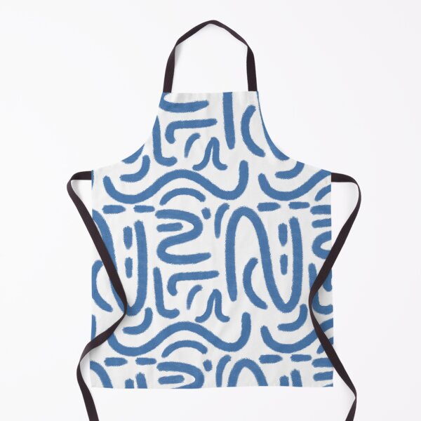 Item preview, garabatos orgánicos 01 azul designed and sold by PeguPop.