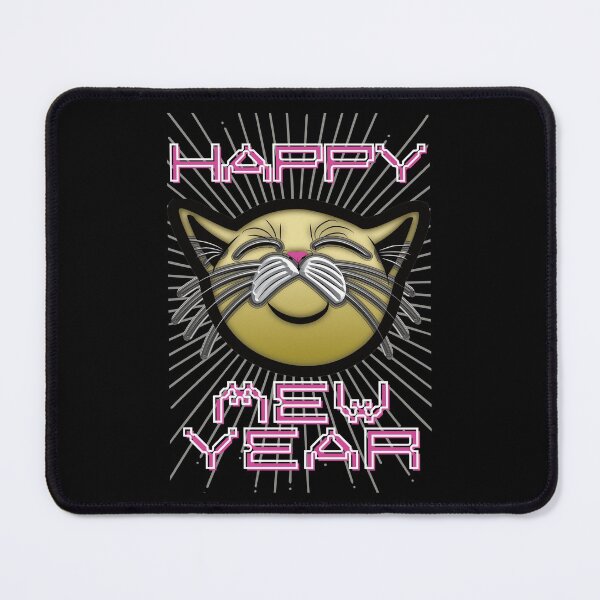 Item preview, Happy Mew Year! (Future Cat) designed and sold by charqui.