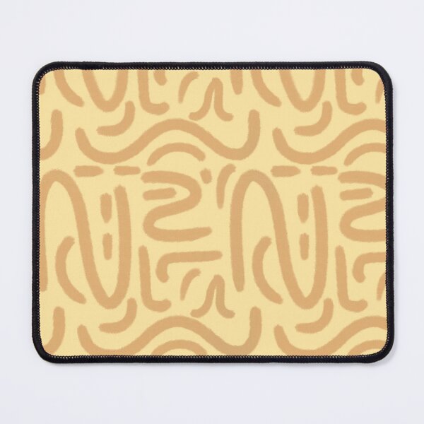 Item preview, organic squiggles 01 yellows designed and sold by PeguPop.