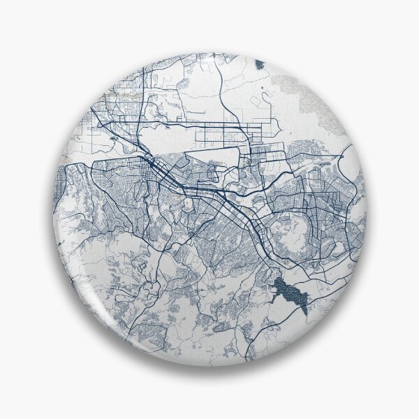 Item preview, Tijuana City Map of Mexico - Coastal designed and sold by deMAP.