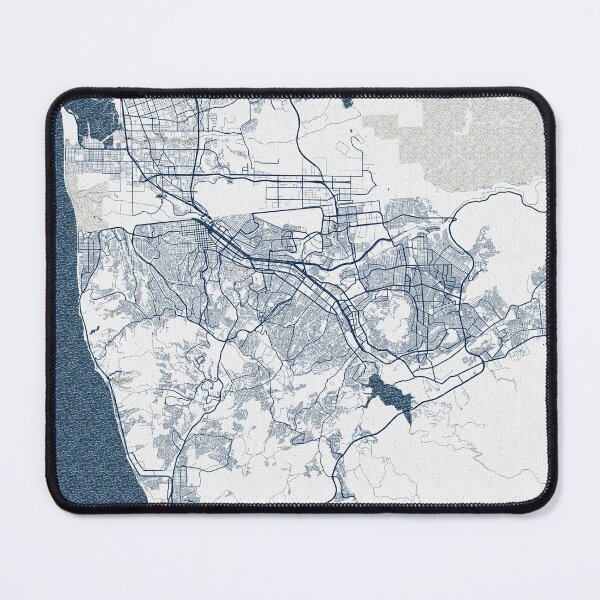 Item preview, Tijuana City Map of Mexico - Coastal designed and sold by deMAP.