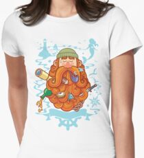 Matrose Tailliertes T-Shirt für Frauen