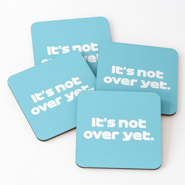 Item preview, "It's Not Over Yet" HAM. - Team Radio Brazil GP 2021 (Light Blue BG) designed and sold by FilipeFerreira.