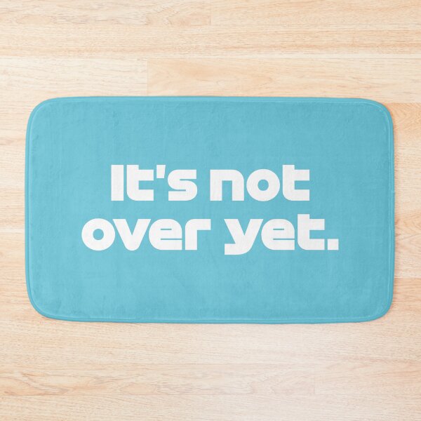 Item preview, "It's Not Over Yet" HAM. - Team Radio Brazil GP 2021 (Light Blue BG) designed and sold by FilipeFerreira.