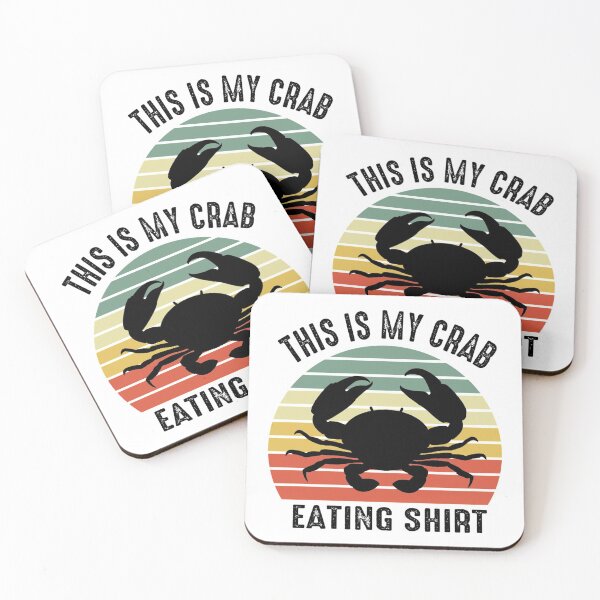 Item preview, This Is My Crab Eating designed and sold by Gordonbailey.