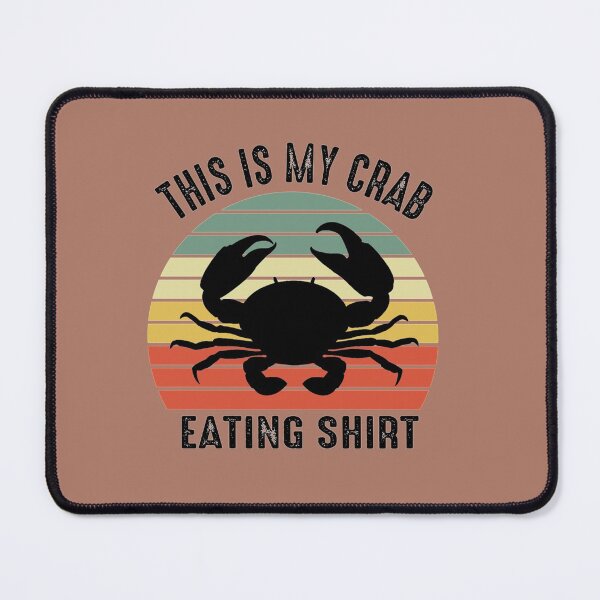Item preview, This Is My Crab Eating designed and sold by Gordonbailey.