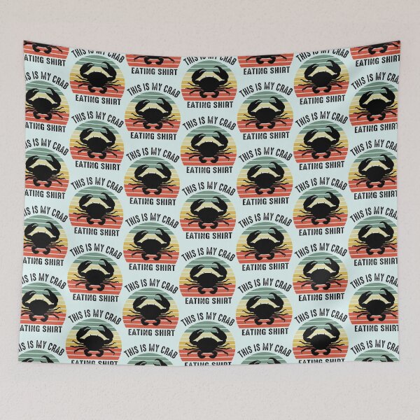 Item preview, This Is My Crab Eating designed and sold by Gordonbailey.
