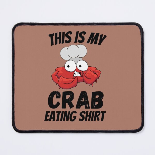 Item preview, This Is My Crab Eating Shirt Fanny Crab Chef designed and sold by Gordonbailey.