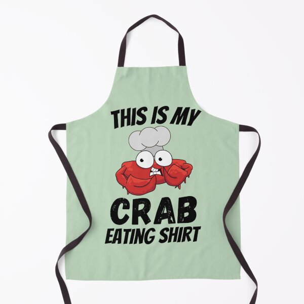 Item preview, This Is My Crab Eating Shirt Fanny Crab Chef designed and sold by Gordonbailey.