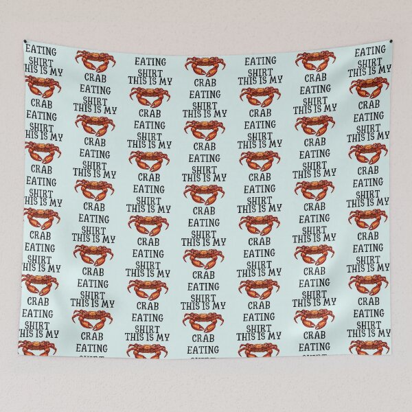 Item preview, This Is My Crab Eating  designed and sold by Gordonbailey.