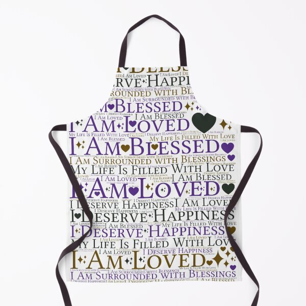 Item preview, Positive Affirmation Loved Blessed designed and sold by frankie5368.