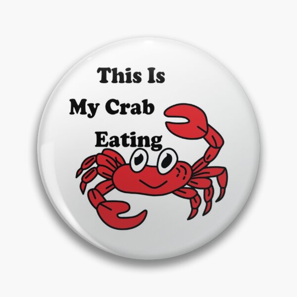Item preview, This Is My Crab Eating  designed and sold by Gordonbailey.