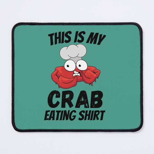 Item preview, This Is My Crab Eating designed and sold by Gordonbailey.