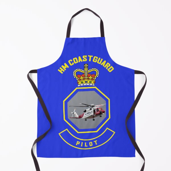 Item preview, Pilot - HM Coastguard rescue Sikorsky S-92 helicopter based on coastguard insignia. designed and sold by ajtechdesigns.