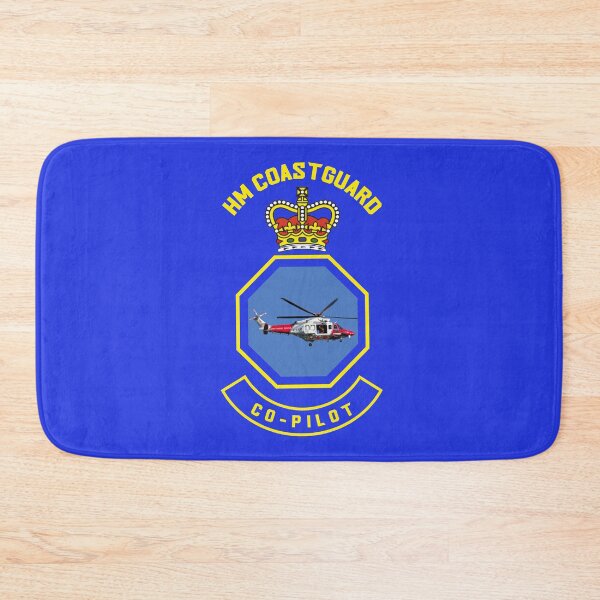 Item preview, Co-Pilot - HM Coastguard rescue AugustaWestland AW189 helicopter based on coastguard insignia. designed and sold by ajtechdesigns.