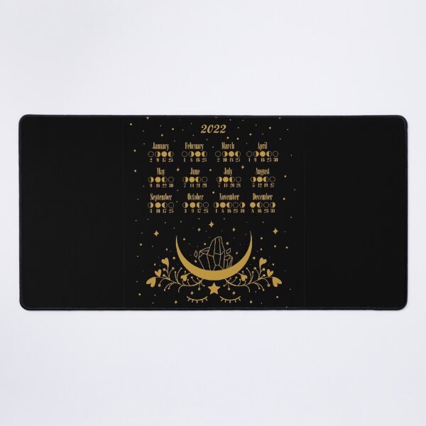 Item preview, Moon Luna Calendar 2022 Poster designed and sold by DarrriaDesign.