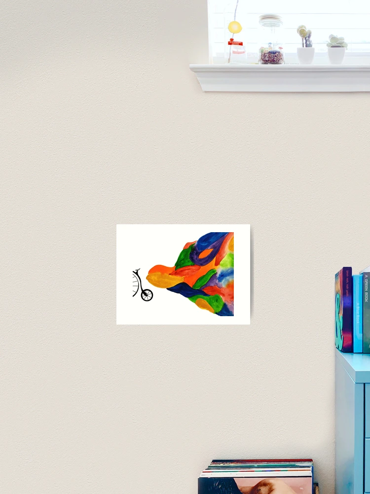 Thumbnail 2 of 3, Art Print, Colorful Ride designed and sold by J-Rage.