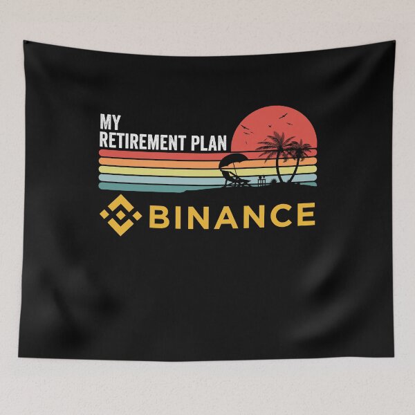 Item preview, Vintage Binance Coin BNB Crypto My Retirement Plan Cryptocurrency Blockchain Wallet designed and sold by EmmaRichardso.