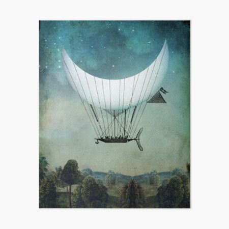 The Moon Ship Galeriedruck