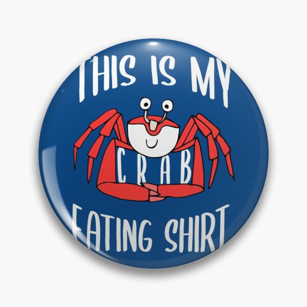 Item preview, This Is My Crab Eating - cute crab drawing   designed and sold by Gordonbailey.