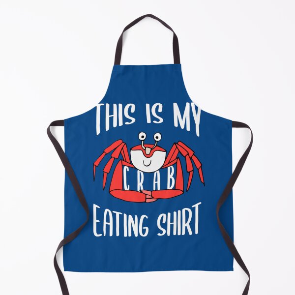 Item preview, This Is My Crab Eating - cute crab drawing designed and sold by Gordonbailey.