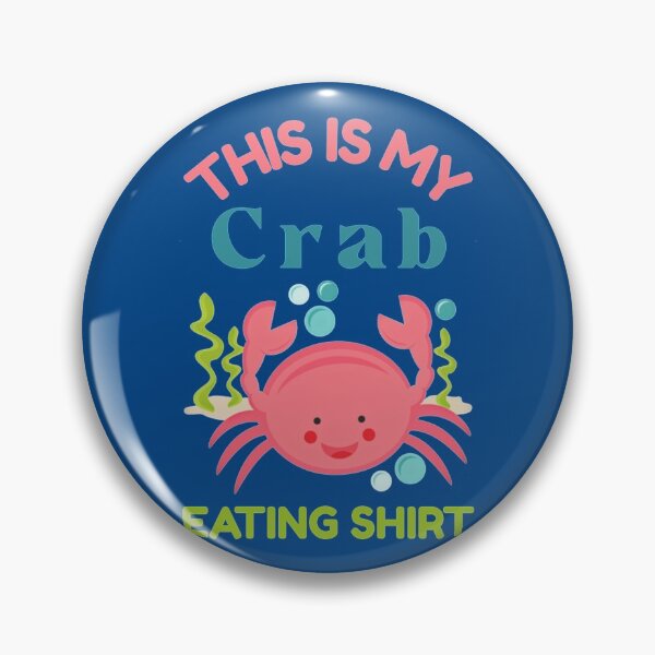 Item preview, This Is My Crab Eating Shirt - Funny Crabbing Seafood Pun    designed and sold by Gordonbailey.