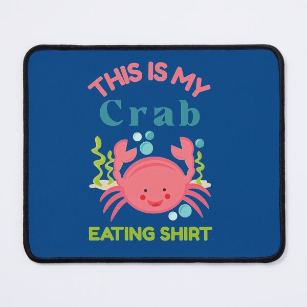 Item preview, This Is My Crab Eating Shirt - Funny Crabbing Seafood Pun designed and sold by Gordonbailey.