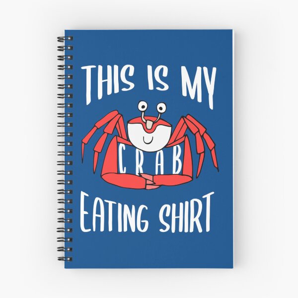 Item preview, This Is My Crab Eating - cute crab drawing   designed and sold by Gordonbailey.