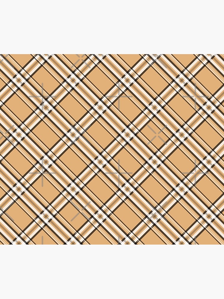 Thumbnail 6 of 6, Throw Blanket, Abstract Yellow Tartan designed and sold by Victoria Riabov.
