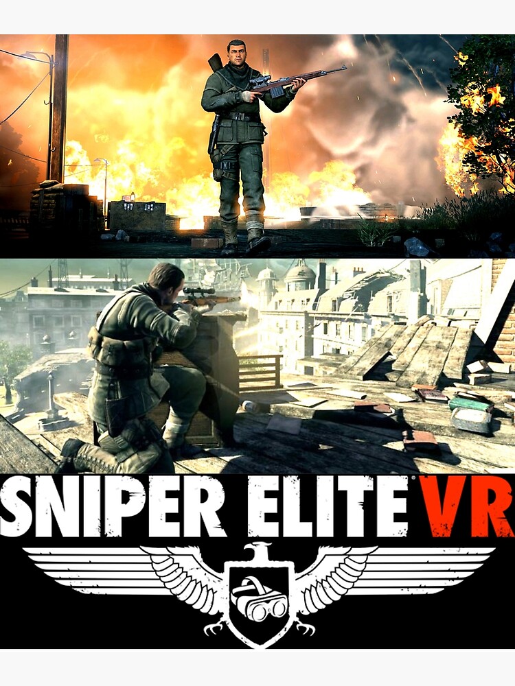 Disover SNIPER ELITE VR PS Premium Matte Vertical Poster